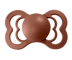 Chupetes Con Diseños^BIBS 2 Chupetes Supreme Woodchuck/Blush Látex