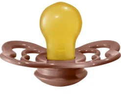 Chupetes Con Diseños^BIBS 2 Chupetes Supreme Woodchuck/Blush Látex