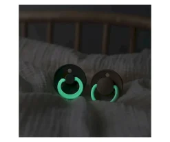 Best 2 Chupetes Nocturnos Colour Round Sage/Cloud Chupetes Con Diseños|Chupetes Nocturnos