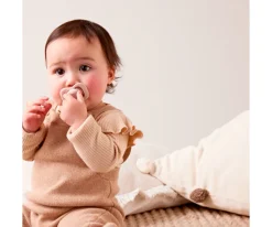 Chupetes Con Diseños^b.box 2 Chupetes Tetina Fisiológica Silicona Berry/Blush