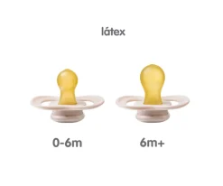 Chupetes Con Diseños^b.box 2 Chupetes Tetina Fisiológica látex Berry/Blush