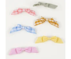 Accesorios De Pelo^Meri Meri 6 Clips de Pelo Gingham
