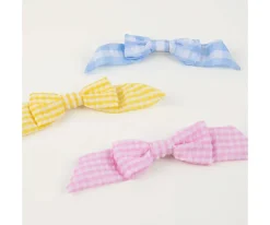 Accesorios De Pelo^Meri Meri 6 Clips de Pelo Gingham