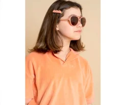 Accesorios De Pelo^Grech & Co 2 Clips de Pelo Tri Rainbow Coral Rouge