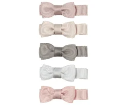 Accesorios De Pelo^Mimi & Lula 5 Clips Lazo Martha Pastel