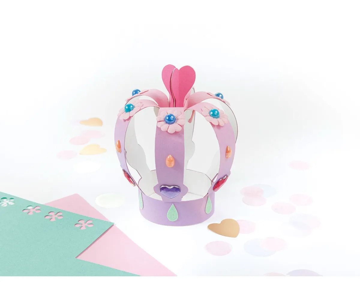 Manualidades Para Niños^Folia 3 Coronas de Papel Fairytales