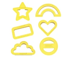 Utensilios De Cocina Para Niños^Lunch Punch 6 Cortadores Mini de Sándwich Mini Bites