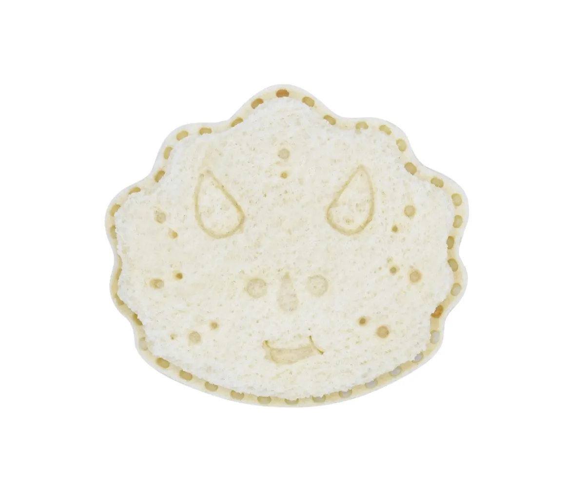 Utensilios De Cocina Para Niños^Melii 2 Cortadores Sándwich Dino + Bulldog