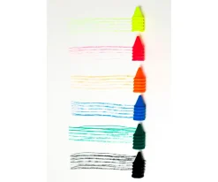 New 6 Crayones de Dedo Niños Manualidades Para Niños|Juguetes Más Recomendados