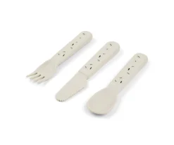 Cubiertos Infantiles^Done by Deer 3 Cubiertos Confetti Sand