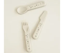 Cubiertos Infantiles^Done by Deer 3 Cubiertos Confetti Sand