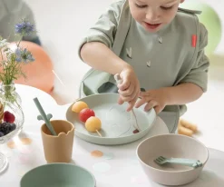 Cubiertos Infantiles^Done by Deer 3 Cubiertos Kiddish Deer Friends Sage