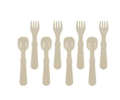 Cubiertos Infantiles^Re-Play 8 Cubiertos Replay Leaf