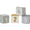Outlet 4 Cubos Apilables Blanditos Little Farm Niños Juguetes Para Recién Nacidos|Juguetes Apilables