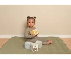 Outlet 4 Cubos Apilables Blanditos Little Farm Niños Juguetes Para Recién Nacidos|Juguetes Apilables