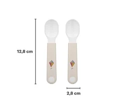 Comer Al Aire Libre^Mepal 2 Cucharas Aprendizaje Mio Fairy Garden