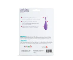 Clearance 2 Cucharas Silicona Aprendizaje Gentle Rosa/Morado Baby Led Weaning|Cubiertos Infantiles