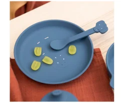 Cubiertos Infantiles^Trixie 2 Cucharas Silicona Mrs. Elephant