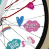 Clearance 30 Decoraciones para Radios de Bicicleta Unicornio Niños Bicicletas Para Niños|Patinetes