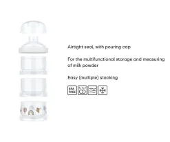 Lactancia^Mepal 3 Dosificadores Leche en Polvo Mio Little Goose