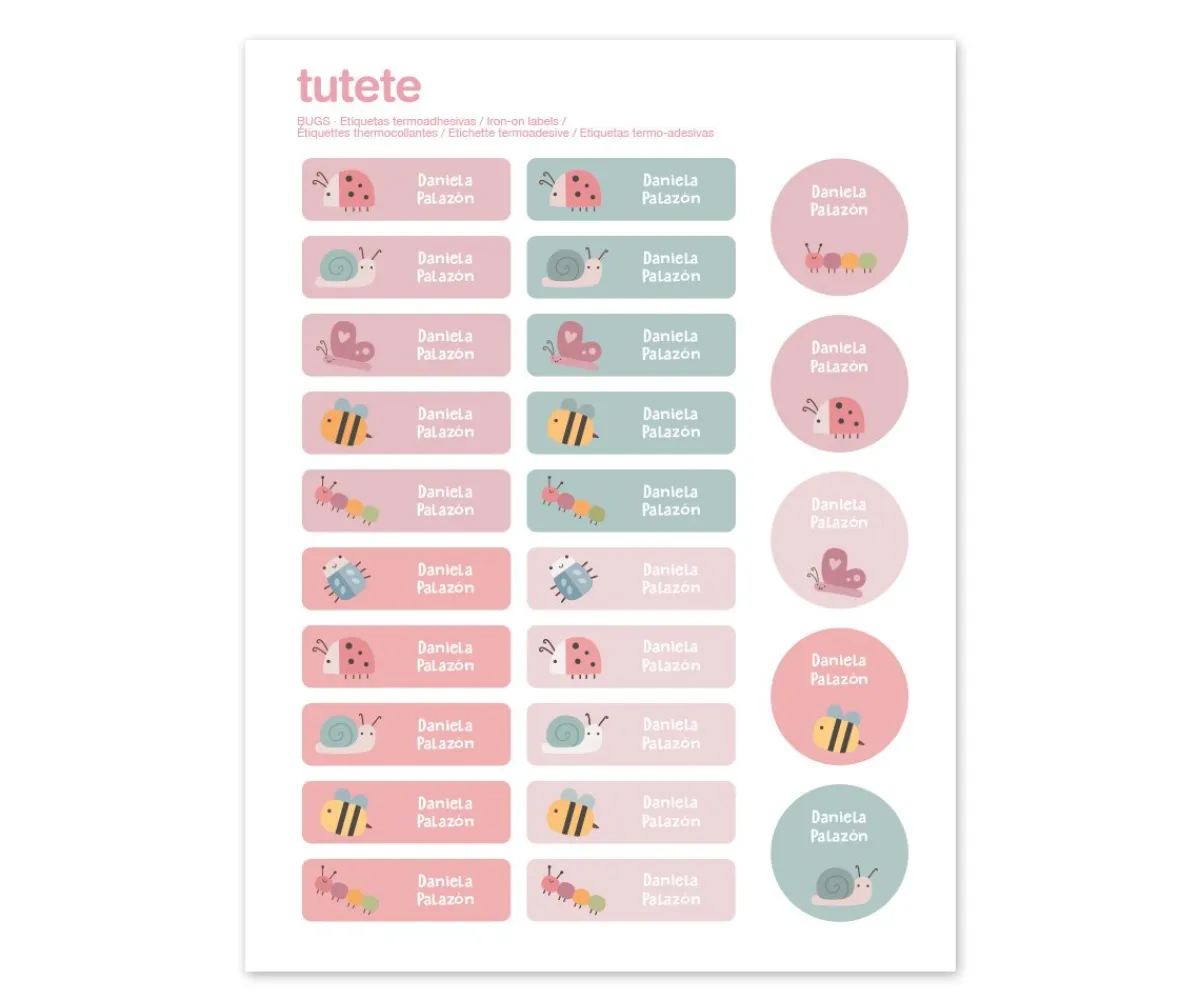 Best 25 Etiquetas para Ropa Bugs Colecciones Vuelta Al Cole|Etiquetas Personalizadas