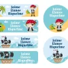 Etiquetas Personalizadas^Tutete 25 Etiquetas para Ropa Pirata