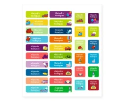 Etiquetas Personalizadas^Tutete 32 Etiquetas para Ropa Rum Rum