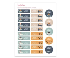 Sale 25 Etiquetas para Ropa Speed Racers Etiquetas Personalizadas|Colecciones Vuelta Al Cole