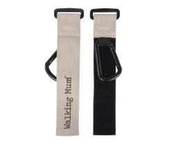 Accesorios Carrito Bebé^Walking Mum 2 Ganchos Eco Mum Apricot