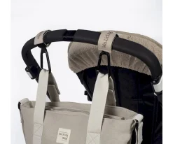 Accesorios Carrito Bebé^Walking Mum 2 Ganchos Eco Mum Apricot