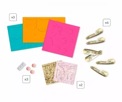 Clearance 6 Horquillas Con Animales Brillantes Para Crear Niños Juguetes Niños 6 Años|Manualidades Para Niños