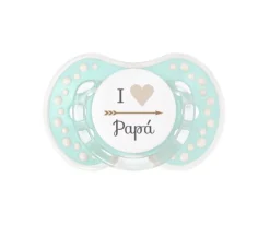 Chupetes Día Del Padre^LOVI 1 I Corazón Papá Verde