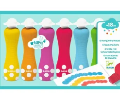 Outlet 6 Marcadores de Colores de Espuma Niños Juguetes Más Recomendados|Manualidades Para Niños