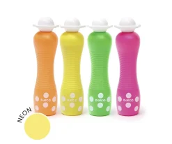 Manualidades Para Niños^Djeco 4 Marcadores Puntos Grandes Neón