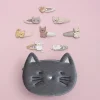 Accesorios De Pelo^Mimi & Lula 5 Mini Clips Clic Clasc Cat & Mouse
