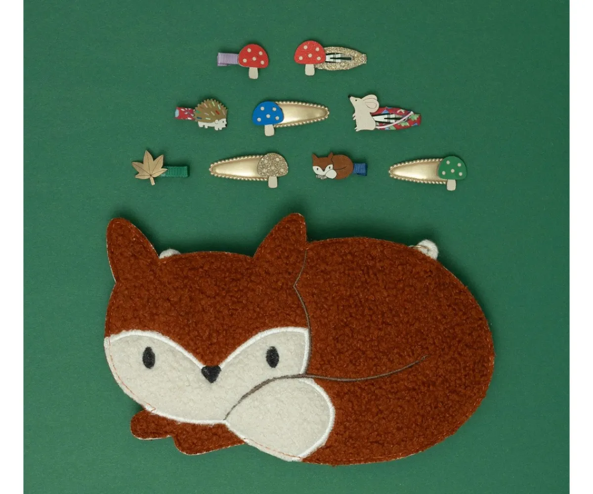 Accesorios De Pelo^Mimi & Lula 5 Mini Clips Toadstool Mabel