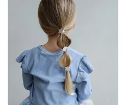 Accesorios De Pelo^Mimi & Lula 8 Mini Coleteros Celeste Unicorn