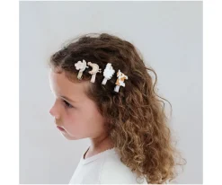 Accesorios De Pelo^Mimi & Lula 8 Mini Pinzas de Pelo Farm Animal
