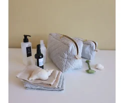 Muselinas Bebé^Cam Cam 2 Muselinas Rayas Clásicas Azul