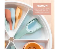 New 3 Palas de Silicona Encajables Coral Niños Juguetes Para Niños De Un Año|Juguetes Niños 4 Años