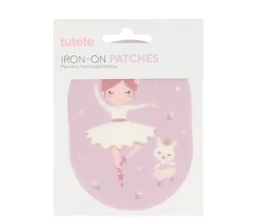 Colecciones Vuelta Al Cole^Tutete 2 Parches Termoadhesivos para Ropa Ballet