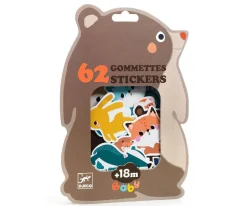 Juguetes Niños 3 Años^Djeco 62 Pegatinas Baby Animales del Bosque