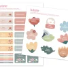 Outlet 29 Pegatinas para Objetos Little Garden Colecciones Vuelta Al Cole|Etiquetas Personalizadas