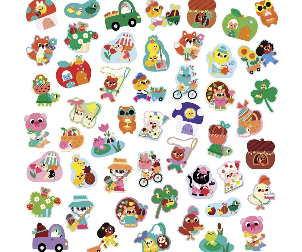 New 50 Pegatinas Primavera Grandes Niños Juguetes Para Niños De 18 Meses|Juguetes Para Niños De Un Año