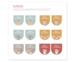 Hot 12 Pegatinas Zapatos 3 Little Pigs Etiquetas Personalizadas|Colecciones Vuelta Al Cole