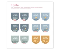 Hot 12 Pegatinas Zapatos Croc Colecciones Vuelta Al Cole|Etiquetas Personalizadas