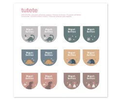 Best 12 Pegatinas Zapatos Dinos World Colecciones Vuelta Al Cole|Etiquetas Personalizadas