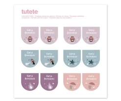 Colecciones Vuelta Al Cole^Tutete 12 Pegatinas Zapatos Fantastic Girl