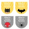 Etiquetas Personalizadas^Tutete 12 Pegatinas Zapatos Héroes