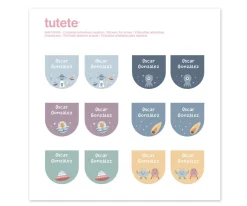 Hot 12 Pegatinas Zapatos The Martians Colecciones Vuelta Al Cole|Etiquetas Personalizadas